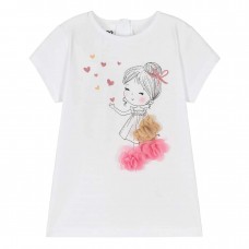 I DO μπλούζα 4.6333-0113 λευκή